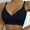 Black, variant on Push Up Bras for Women High Support No Underwire Wireless Bra Full Coverage Padded Support Bra for Lift Bralette Everyday Seamless Tshirt Bras Deep V Petal Bra No Underwear Soft Wireless Bra Co