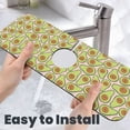 thumbnail image 6 of Sikiie Cute Avocado Splash Guard for Sink Faucet-1 PC Super Absorbent Fast Drying Mat Sink Gadgets-Splash Guard for Kitchen, Sink Mat, 6 of 7