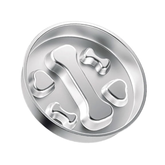 lixuesong Slow Feeder Dog Bowl,Food Grade Stainless Steels,Slow Feeder for Small Breeds Puzzle Mazes Bowl to Slows Down Eating