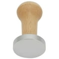 thumbnail image 2 of Tamper De Café, Tamper De Prensa De Café Portátil, Accesorios De Café De 51 Mm Para La Oficina En El Hogar OTVIAP Parte inferior de la plataforma de 51 mm color madera, 2 of 8