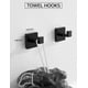 thumbnail image 5 of Set de accesorios de baño Tupello Matte Black 5 piezas, 5 of 6