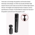 thumbnail image 2 of Graphics Card Gpu Holder Vertical Telescopic Rotating Stand Bracket Magnetic Gpu Video Card Holder -15 Plus Black, 2 of 4