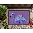 thumbnail image 3 of Carolines Treasures 8874JMAT Flamingo on Purple Doormat 24x36 36"L x 24"W multicolor, 3 of 4
