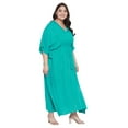 thumbnail image 2 of Women's Long Maxi Plus Size Lurex Caftans Dresses Summer Kaftan for Ladies Girls Online, 2 of 8