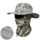 thumbnail image 1 of Mujeres Hombres Caminando Pesca Boonie Gorro Deportivo Al Aire Libre Protección Ultravioleta Cara Cuello CA (acu), 1 of 9