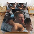 thumbnail image 1 of Bill skarsgard Practical Zipper Closure Soft Texture Long Use Comfort Thread Fabric Duvet Cover Sets Sleep, 1 of 5