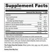 NatureWise Collagen Gummies - Hydrolyzed Collagen + Biotin - 60 Count[30-Day Supply]