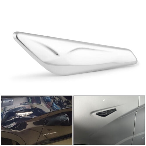 Chrome Front Left Side Fender Trim Finisher 51117338569 For BMW X3 X4 F25 F26