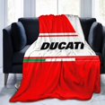 thumbnail image 1 of LAICAIW Ducati Italy- Ultra-Soft Lightweight Blanket Flannel Throw Blanket80 X60, 1 of 5