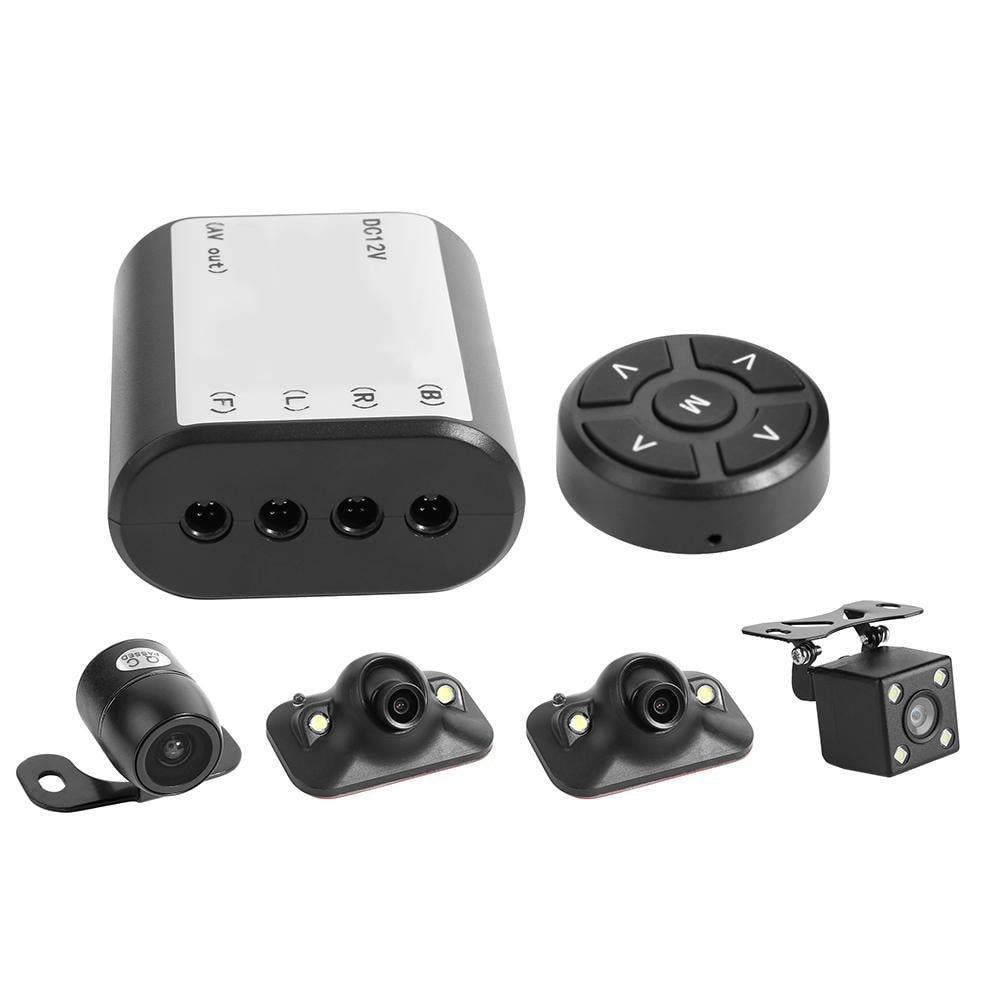 360° Car Parking Panoramic View Rearview Camera System Front Rear Left Right Kit