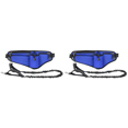 thumbnail image 1 of Correa para perro manos libres correa para correr para perro con bolsa correa elástica azul, 1 of 5