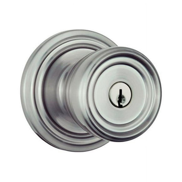Brinks Home Security 5986575 Barrett Satin Nickel Single Cylinder Lock, ANSI Grade 2 KW1