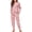 Pink Strawberry, variant on FOR U DESIGNS Sunflower Corgi Women's Long Sleeve Drawstring Pajamas Set 2 Piece Size S Sleepwear Crew Neck Tops and Pants for Women Nightwear Comfortable Jogger Pj
