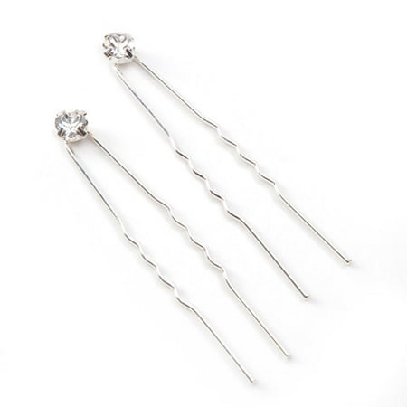 Victoria Lynn Crystal Rhinestone Hair Pins 6mm X 2 5 Inches 2