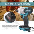 thumbnail image 2 of 18V Cordless Impact Wrench Screw Driver Brushless Motor High Torque Electric Wrench, 2 of 5