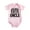 Medium Pink-style-1, variant on If You Think I'm Cute You Should See My Uncle Baby Bodysuit - Cute Girl Boy Newborn Humor Clothes Black-style 6-9M