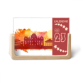 thumbnail image 1 of Rome Italy Yellow Watercolor Desk Calendar Desktop Decoration 2023, 1 of 3