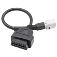 thumbnail image 1 of Adapter For Yamaha Motorcycle 4 Pin Plug Cable - Obd2 Connector Converter For Yzf R1 R6 Mt07 Mt09 Mt, 1 of 4