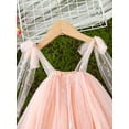 thumbnail image 4 of Bagilaanoe Toddler Baby Girl Summer Dress Sleeveless A-line Princess Dresses 3M 6M 12M 18M 24M 3T Kid Pink Swing Sundress, 4 of 8