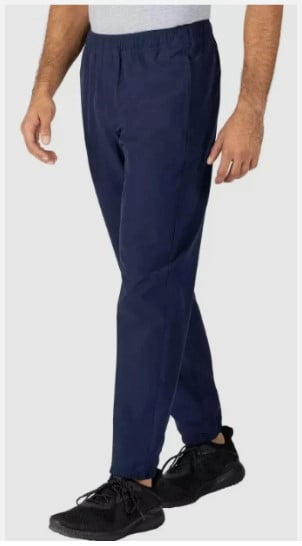 Soybu Men's Woven Jogger Pants, Blue, Size L