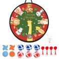 thumbnail image 1 of Dardos De Navidad Para Niños, Juegos De Tablero De Dardos Con 8 Bolas Adhesivas, 8 Dardos, Regalos Seguros Para Niños Y Niñas Inevent HA039242-00, 1 of 6