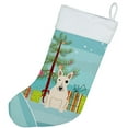 thumbnail image 2 of Carolines Treasures BB4263CS Merry Christmas Tree Bull Terrier White Christmas Stocking  Large multicolor, 2 of 2