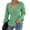 Green, variant on Long Sleeve Women V-Neck Slim Knit Sweater Pullover Jumper