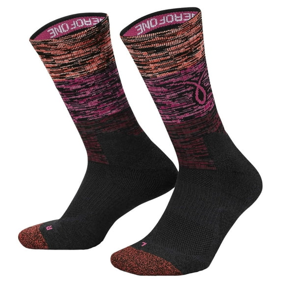 Nike Men's Elite Kay Yow Basketball Crew Socks Large (8-12) Hyper Pink