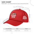 thumbnail image 4 of Both Teams Suck Hats Funny Football Mesh Trucker Hat Cap, 4 of 7