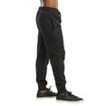 thumbnail image 3 of 2 Pack Men's Fleece Jogger Cotton Lightweight Sweatpants with Drawstring and Pockets Warming Thermal Lined Causal Athletic Jogging Trousers Menswear, 3 of 4