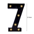 thumbnail image 3 of Washranp LED Light Up Number Sign with Hanging Hole,Numbers Night Light Battery Powered for Christmas Wedding Home Decoration, 3 of 5