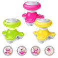 thumbnail image 5 of Happydeer Mini Wave Vibrating Massager Electric Handled Battery USB Full Body Massage, 5 of 13
