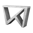 thumbnail image 2 of Grey Cement-Look | Console Table for Limited-Space Areas | Secure with Anti-Tip Hardware, 2 of 3