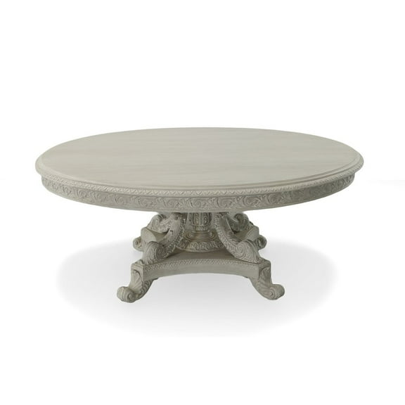 AFD Mystique Gray Mahogany Anglia 72''Rd Dining Table