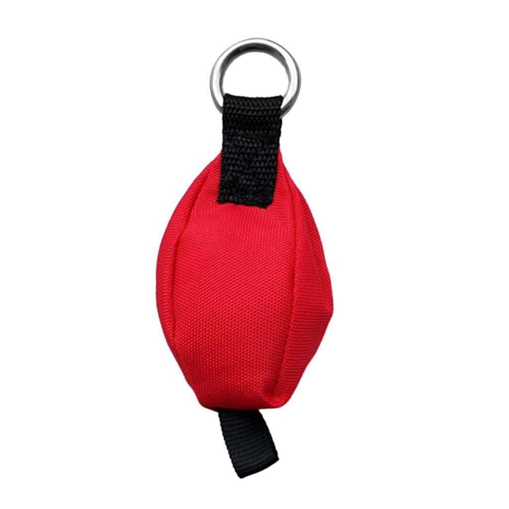 10.6oz Throw Weight Red with Tail Loop for Tree Surgery/Climbing/Working 