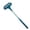 1PC Blue A4, variant on Window Screen Cleaning Brush,2 in 1 Window Screen Cleaner Tool with Soft Bristle & Rubber Blade, Multi-Surface Cleaner for Mesh, Glass, Tile, and Shower Doors 1PC Yellow