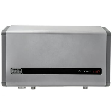 BLACK DECKER 36 kW Self-Modulating 6.1 GPM Electric Tankless Water Heater, Multi-Application Hot Water Heater Electric