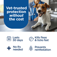 thumbnail image 5 of TevraPet FirstAct Plus Flea and Tick Prevention for Medium Dogs 23-44 lbs, 3 Monthly Doses, Topical Drops, 5 of 9