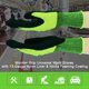 thumbnail image 3 of Guantes Wonder Grip Guantes de trabajo universales con forro de nylon de calibre 13 y revestimiento de espuma de nitrilo Guantes de jardinería a prueba de abrasión Wonder Grip Guantes, 3 of 5