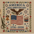 thumbnail image 4 of US 250th Anniversary Cross Stitch Kit, 4 of 4
