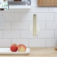 thumbnail image 3 of Luxshiny 4pcs Kitchen Hooks White Plastic Fixes Towels Bathroom Hooks, 3 of 8
