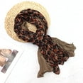 thumbnail image 2 of PureCasa Women's Scarves Shawl Wrap Long Head Neck Scarf for Women Lightweight Floral Shawls Scarves Four Season Use, 2 of 3