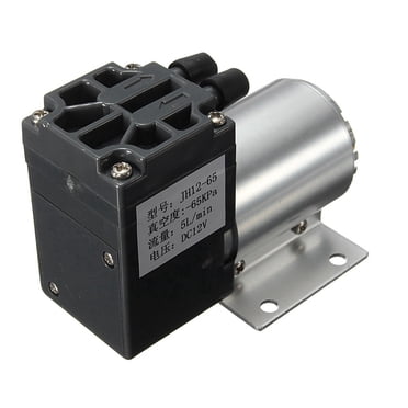 65-120Kpa DC12V 6W Mini Pompe à Vide Pompe d'Aspiration à Pression Négative avec Support pour l'Analyse des Gaz de Prélèvement