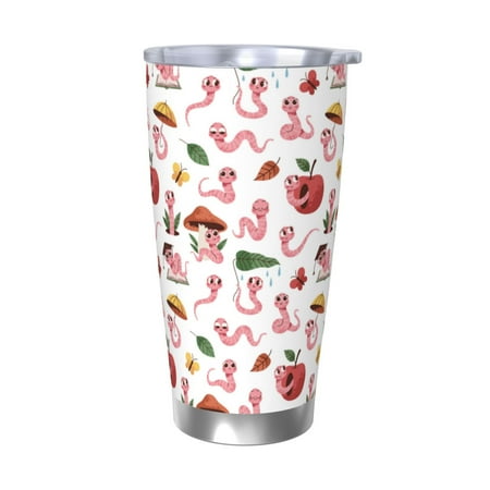 

Vsdgher Cute Animal 20 Oz Stainless Steel Vacuum Insulated Travel Mug Coffee Cup for Home Office Outdoor Works Great for Ice Drinks and Hot Beverage -Without Straw