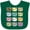 Green, variant on Inktastic Funny Cat Lover Kitty Kitten Boys or Girls Baby Bib