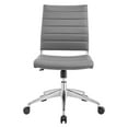 thumbnail image 5 of Modway Jive Armless Mid Back Office Chair in Gray, 5 of 11