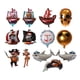 thumbnail image 2 of Globo De Calavera De Halloween Barco Pirata Aluminio En Forma Decoración De Fiesta, 2 of 4