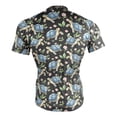 thumbnail image 4 of joogoo Flower Turtles-b1 Men's Cycling Jerseys Mountain Bike Short Sleeve Tops XL, 4 of 7