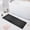 Black Simple Geometric Lines, variant on Haosy Abstract Colorful Small Flowers Bathroom Rugs Non Slip Absorbent Soft Plush Quick Dry Bath Mat, 39"x20"
