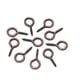 thumbnail image 1 of 200 Uds ganchos para ojos tornillo 5x10mm Metal Premium pulido a mano resistente duradero brillo puro ganchos para ojos, 1 of 1